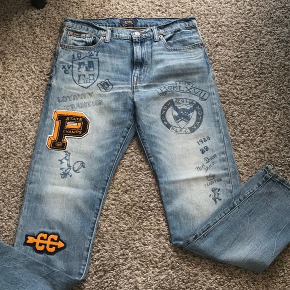 Ralph Lauren Sullivan Slim Denim Jeans B-1 - Picture 1 of 7
